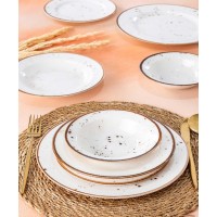 Defne 6 Person 24 Piece Dinnerware Set
